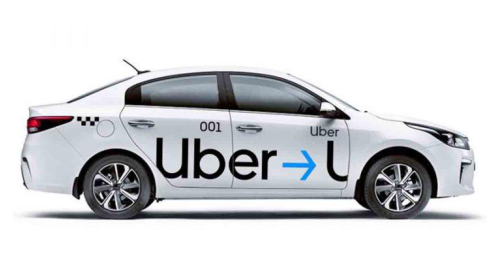Брендирование автомобилей Uber